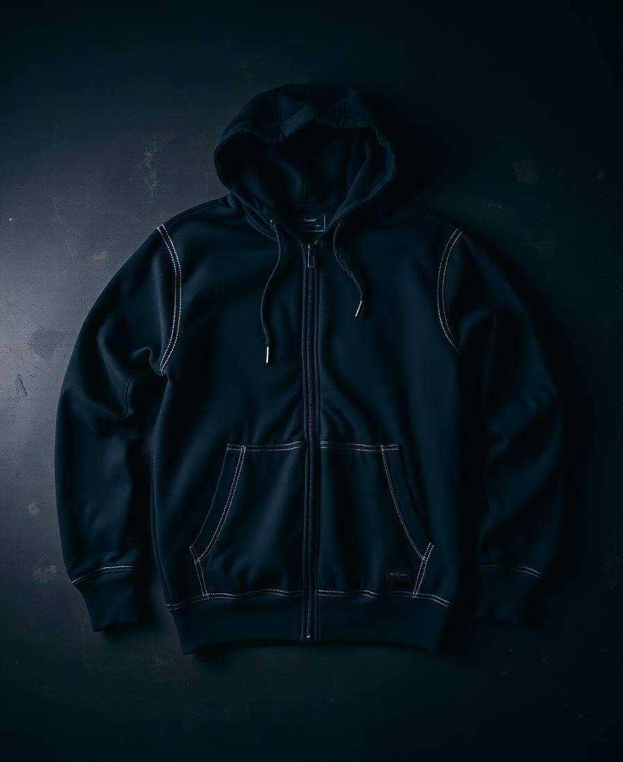 Static Zip Hoodie